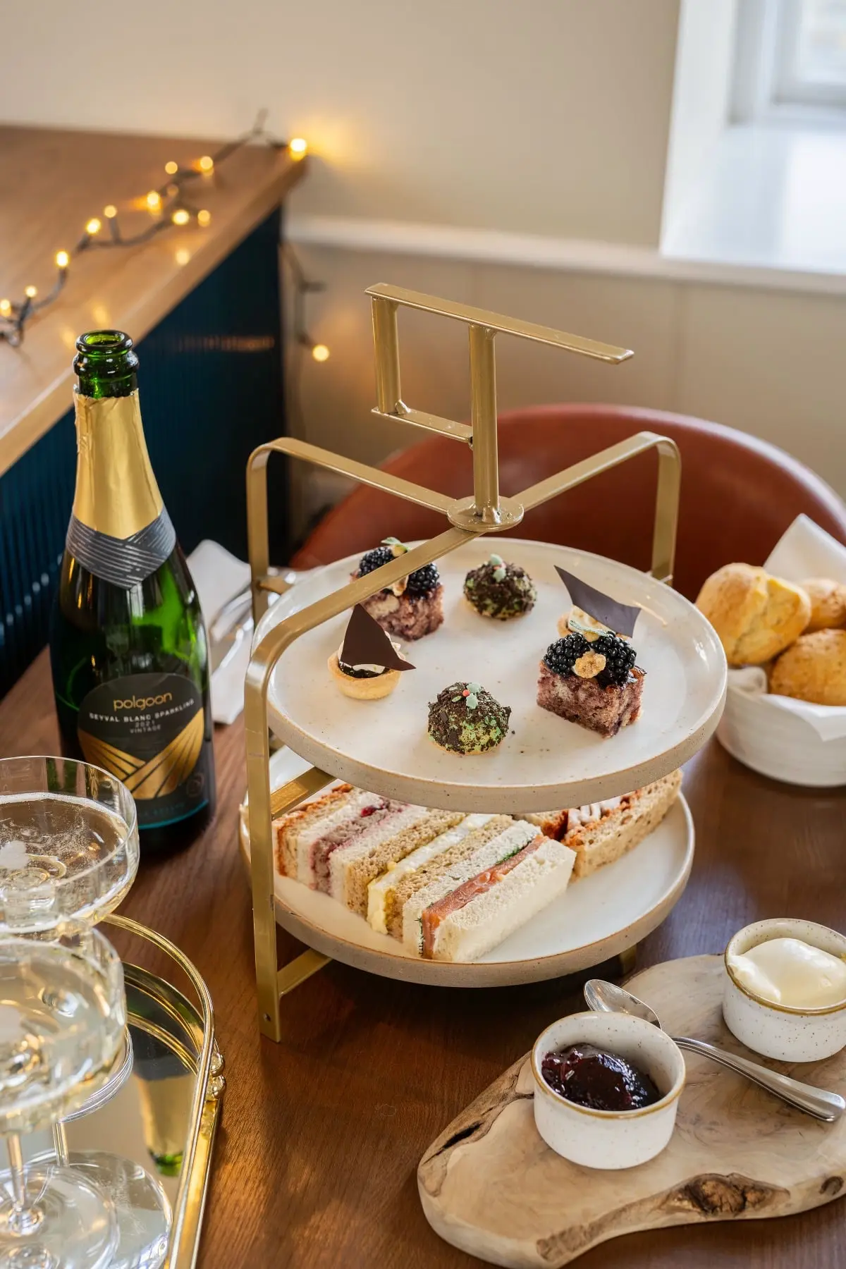 Treat yourself to Christmas Afternoon Tea at Harbour Loft, St Michael's Mount