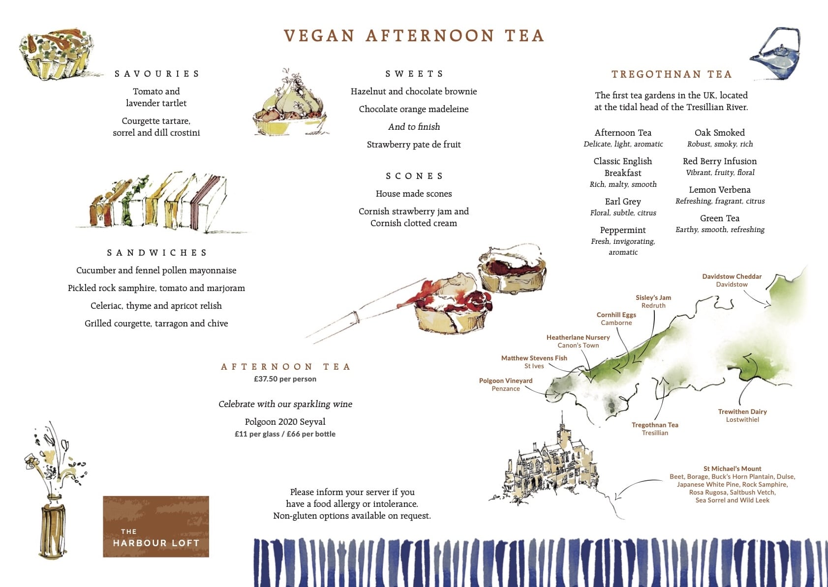 Father's Day Gentleman's Vegan Afternoon Tea